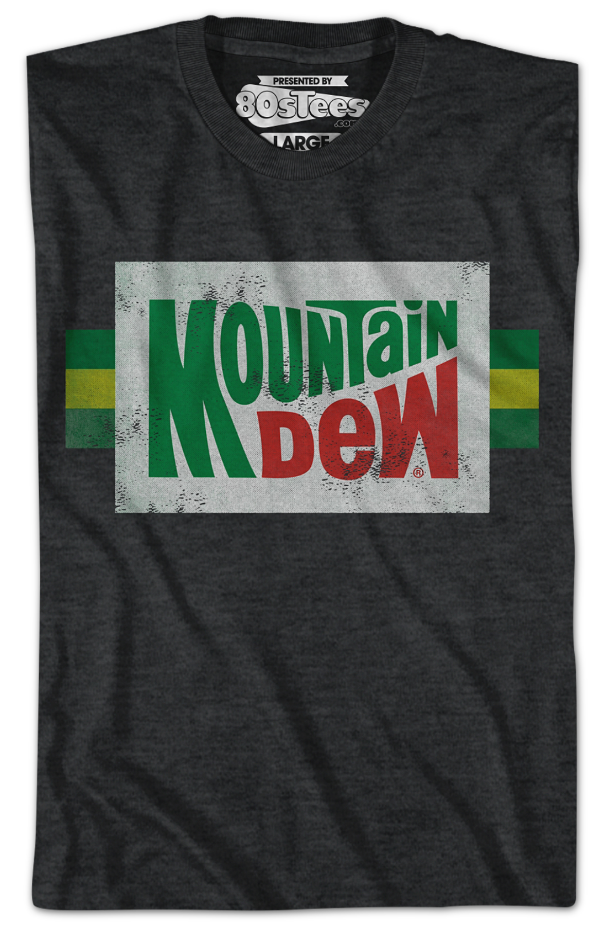 Distressed Logo Mountain Dew T-Shirt
