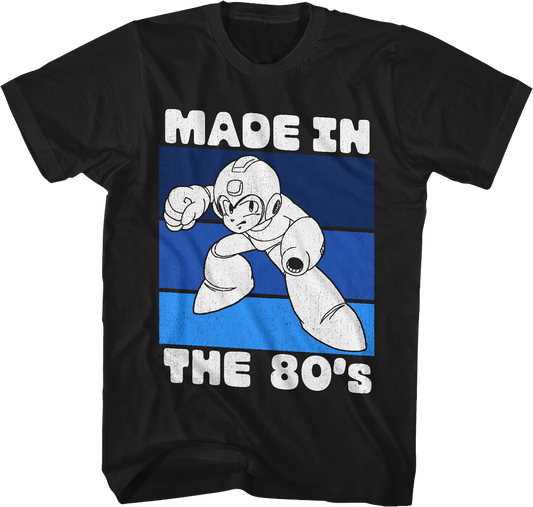 Distressed Made In The 80's Mega Man T-Shirt