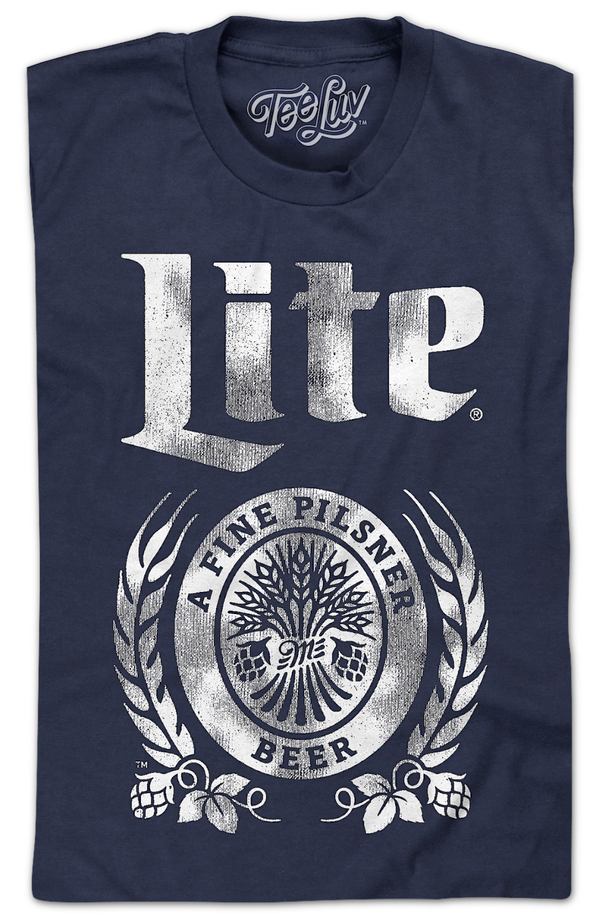 Distressed Miller Lite T-Shirt