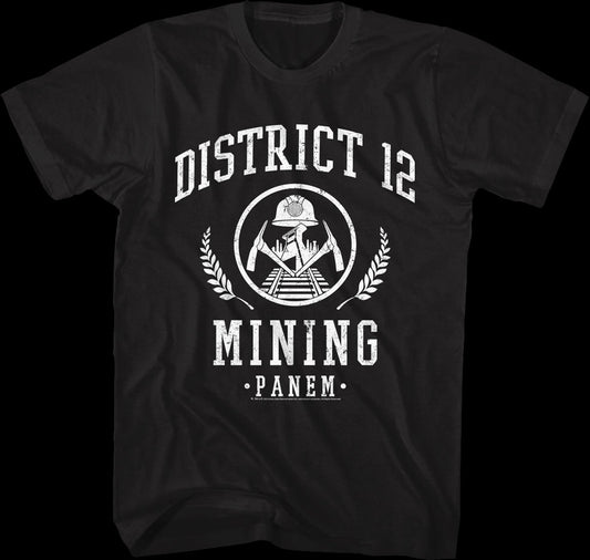 District 12 Mining Hunger Games T-Shirt