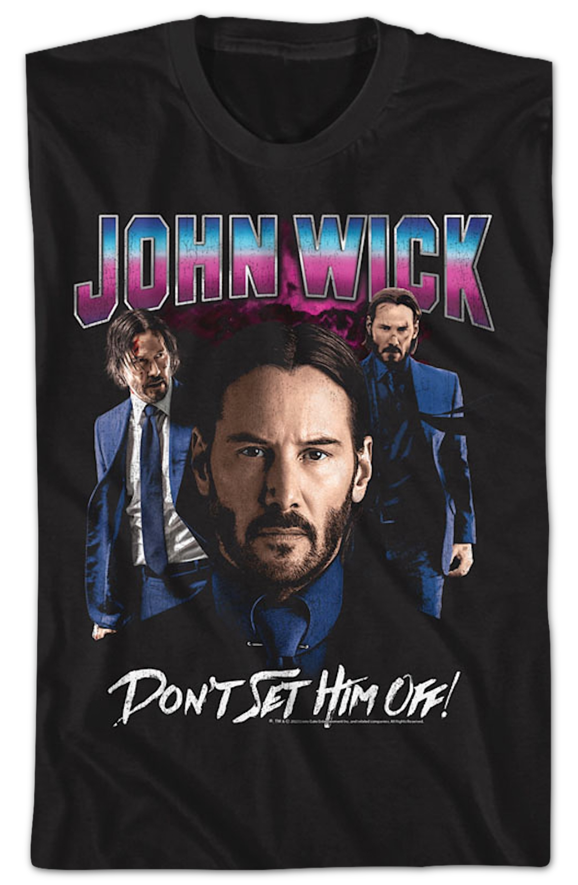 Don't Set Him Off John Wick T-Shirt