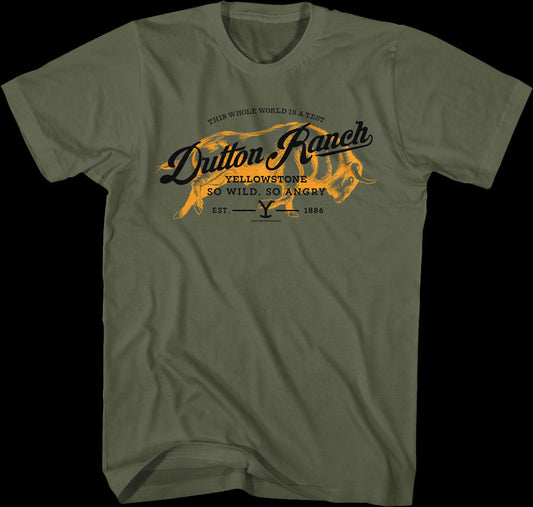 Dutton Ranch Buffalo Yellowstone T-Shirt