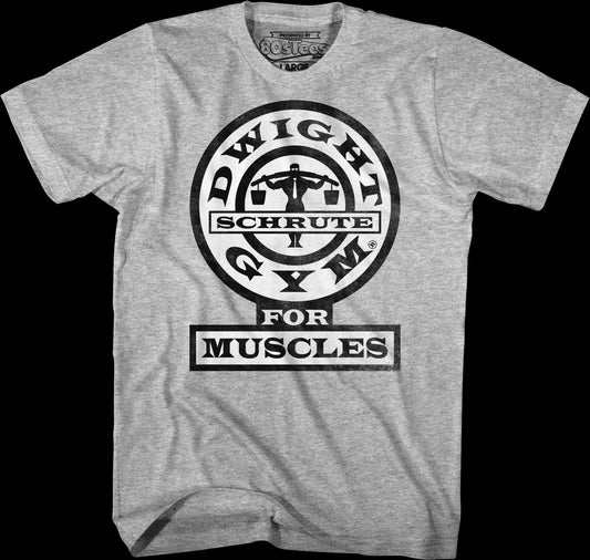 Dwight Schrute Gym For Muscles The Office T-Shirt