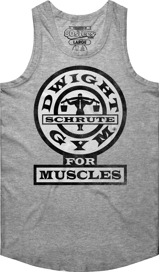 Dwight Schrute Gym For Muscles The Office Tank Top