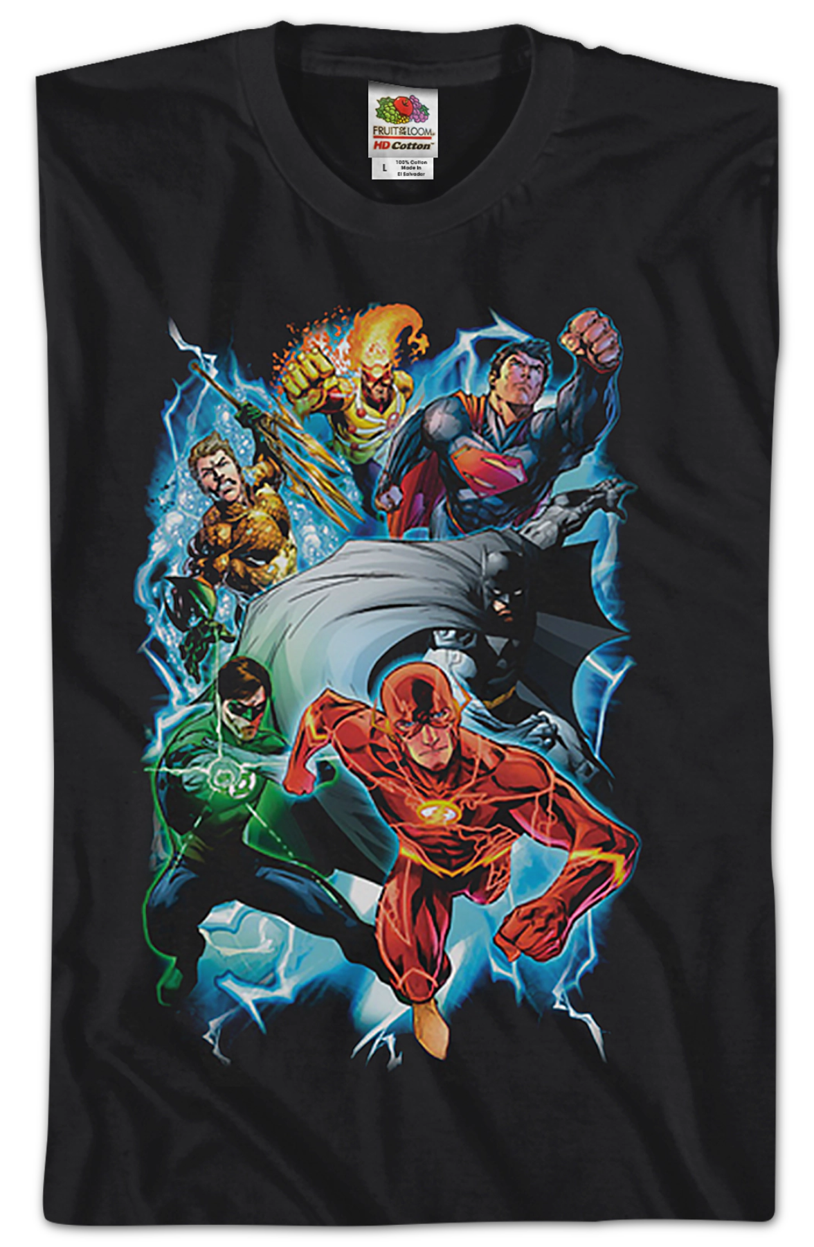 Electric Team Justice League T-Shirt