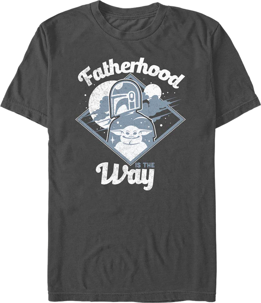 Fatherhood Is The Way The Mandalorian Star Wars T-Shirt