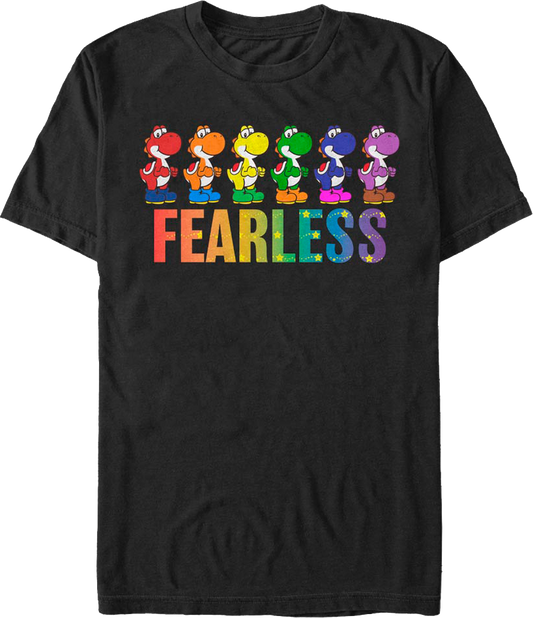 Fearless Yoshi Super Mario Bros. T-Shirt