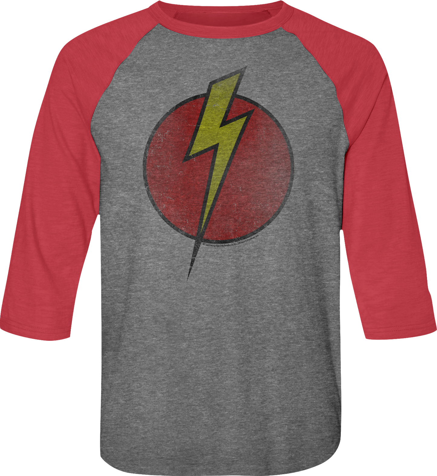 Flash Gordon Raglan Baseball Shirt