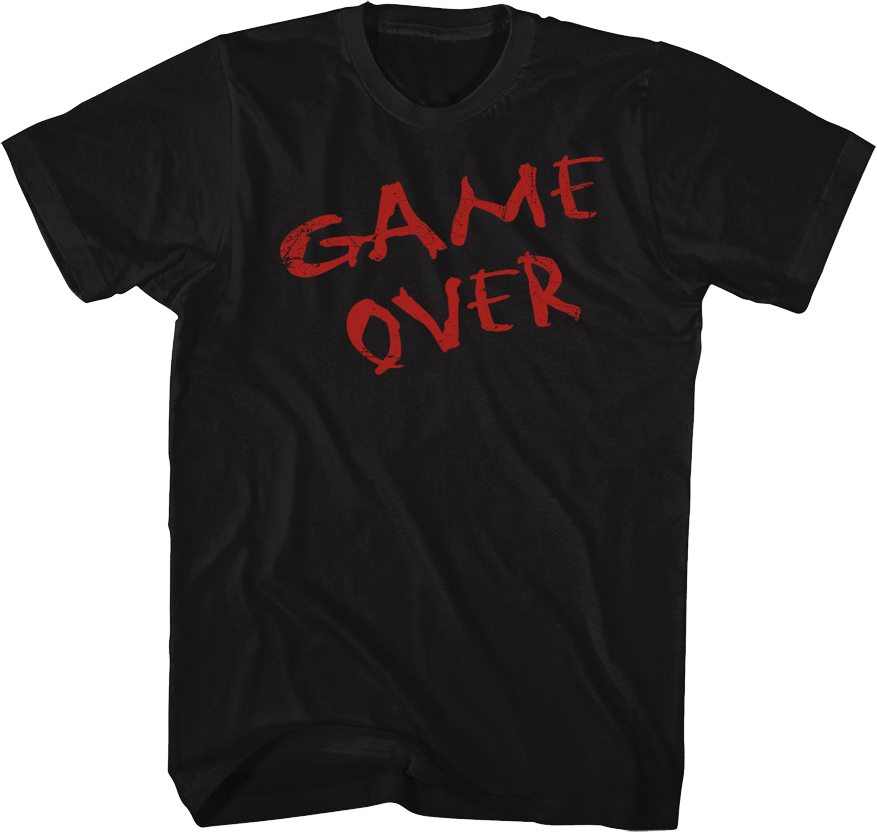 Front & Back Game Over Saw T-Shirt