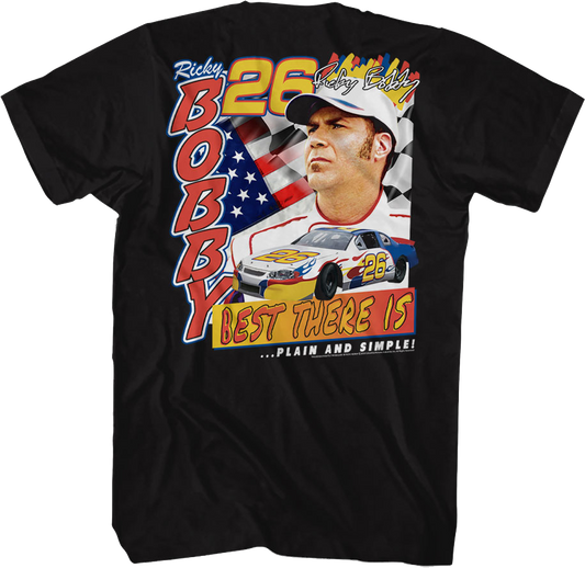 Front & Back Ricky Bobby Talladega Nights T-Shirt