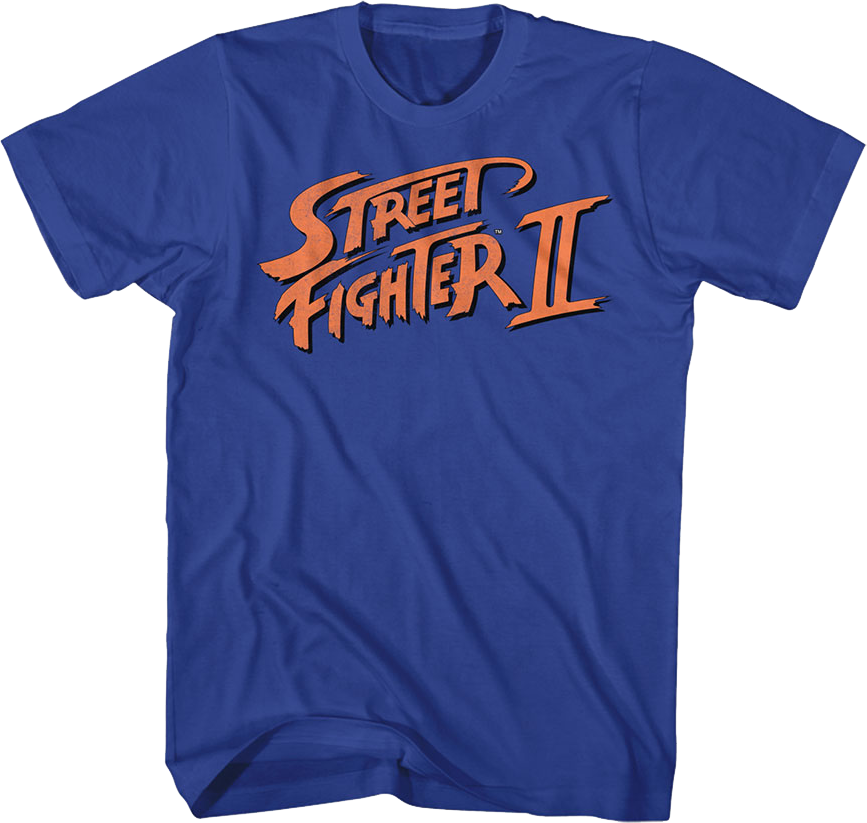 Front & Back Ryu Fight Scenes Street Fighter II T-Shirt