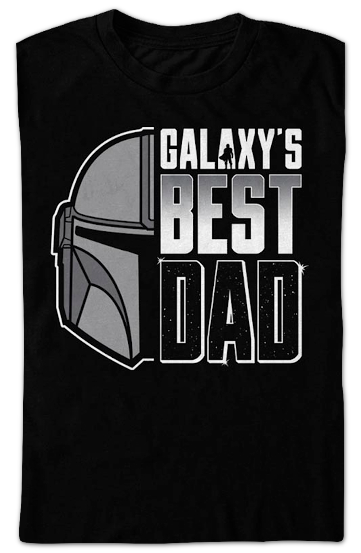 Galaxy's Best Dad The Mandalorian Star Wars T-Shirt