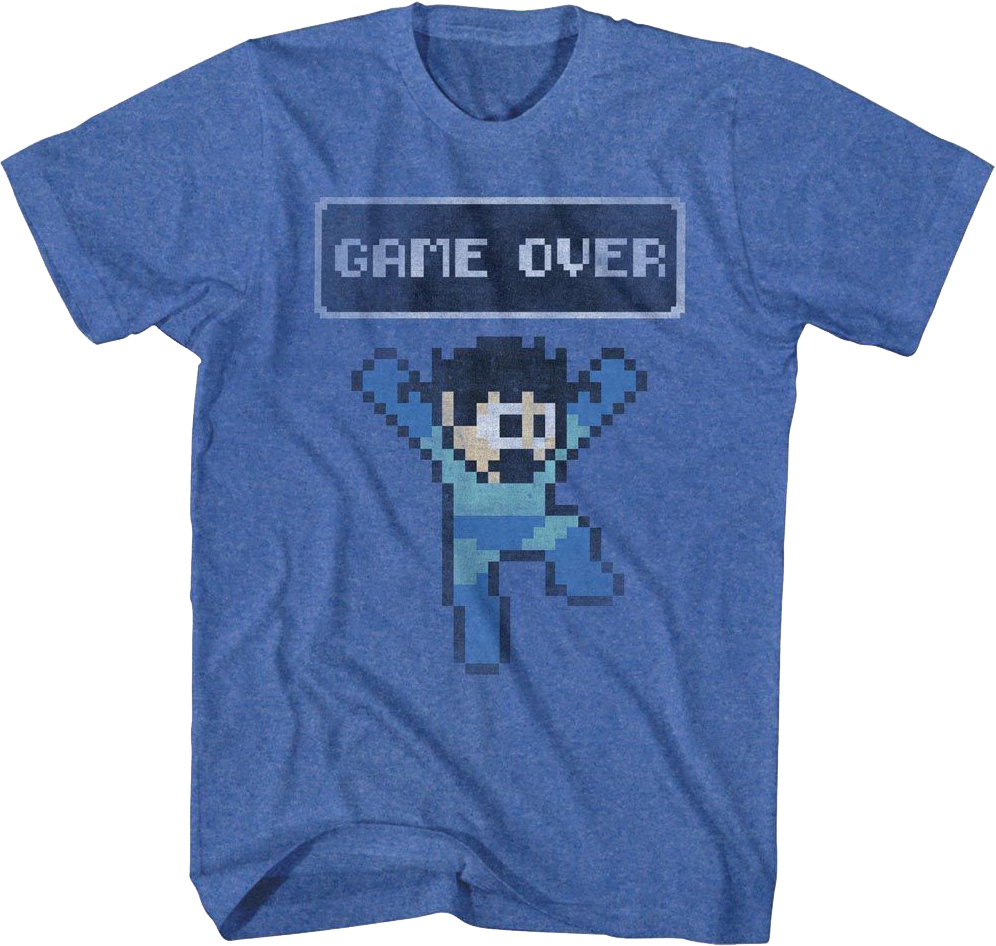 Game Over Mega Man T-Shirt