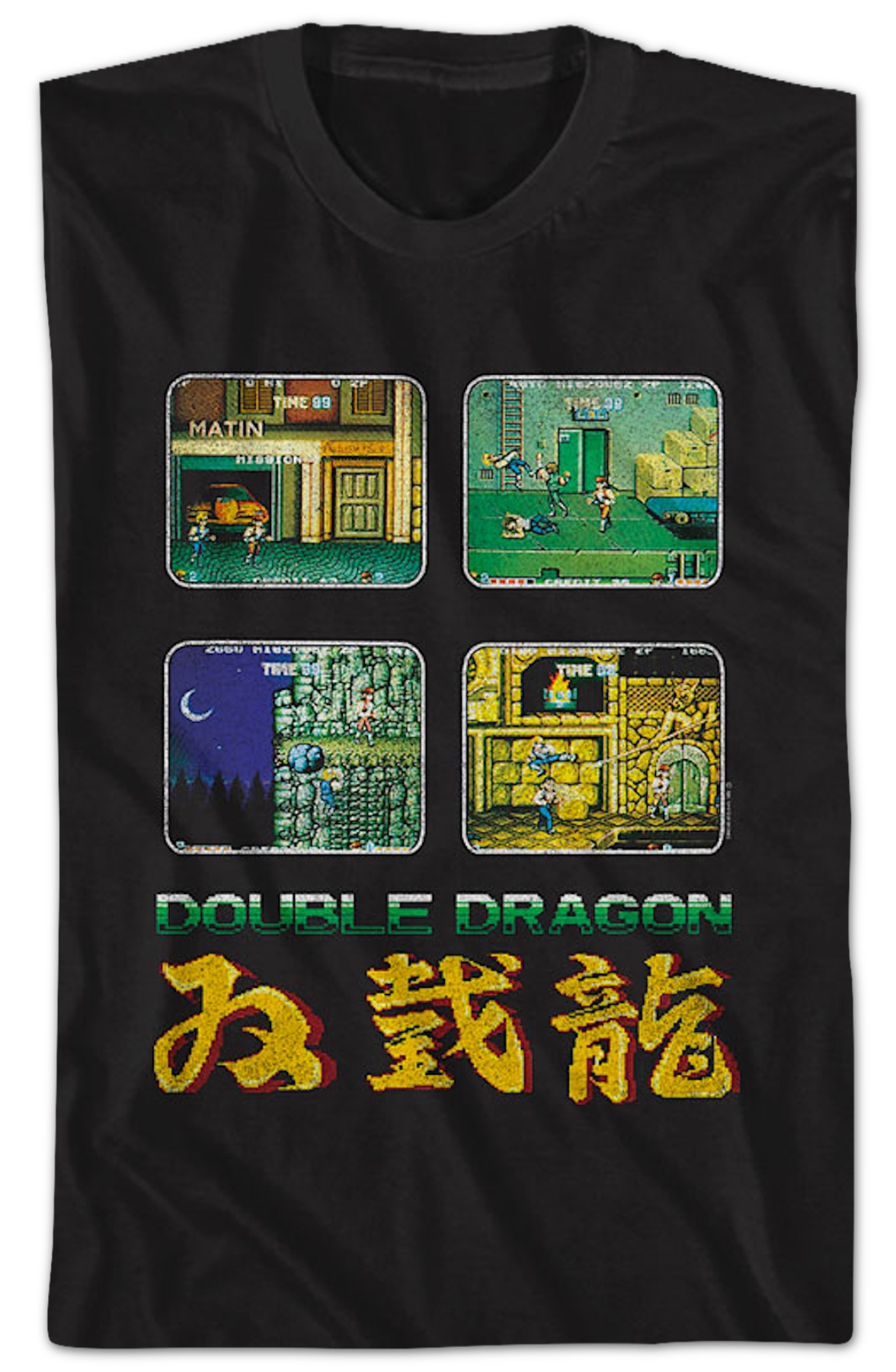 Game Screens Double Dragon T-Shirt