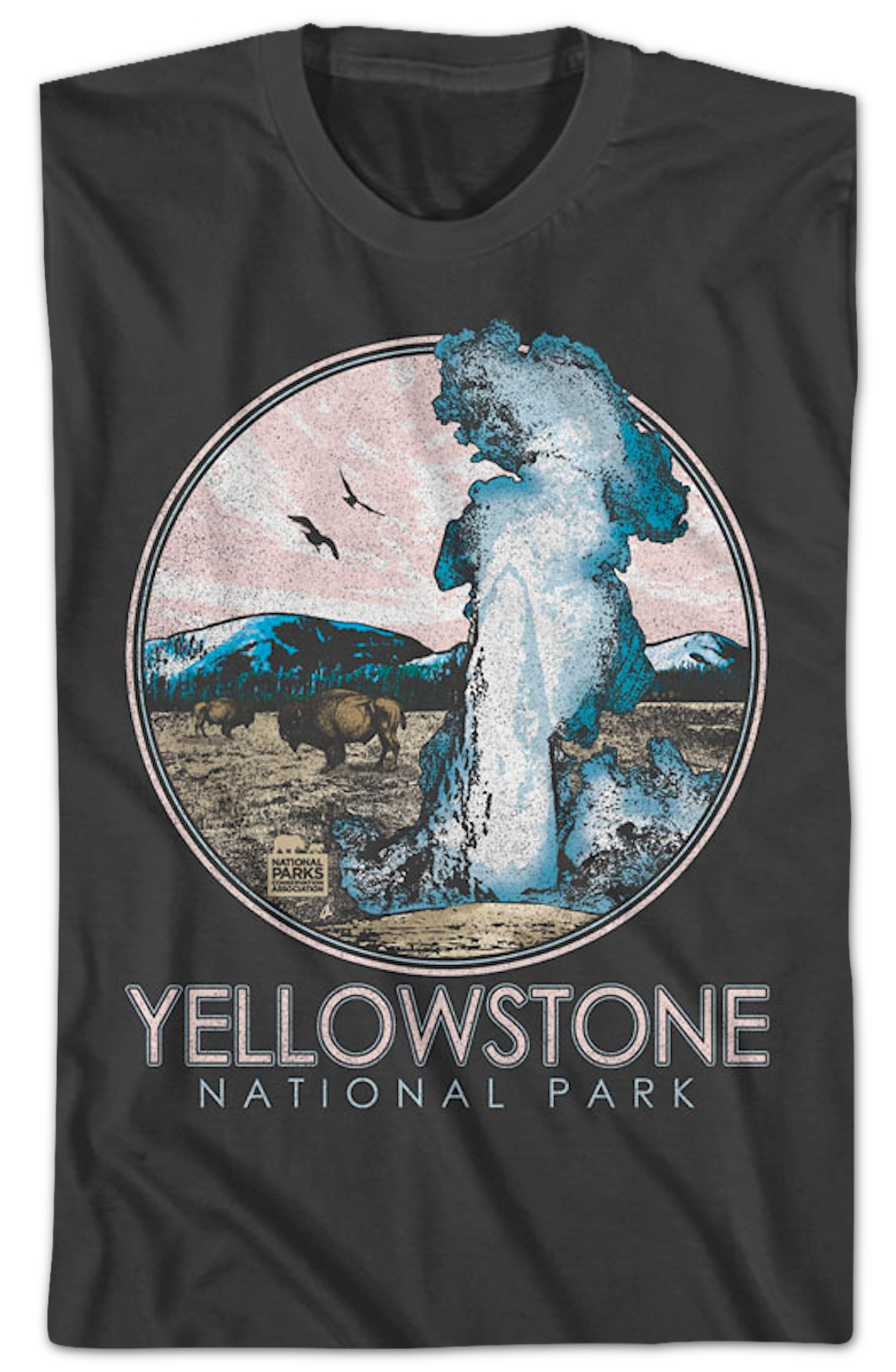 Geyser Yellowstone National Park T-Shirt