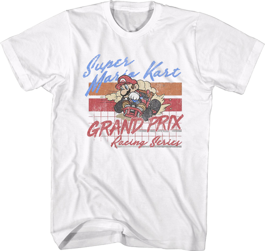 Grand Prix Racing Series Super Mario Kart T-Shirt