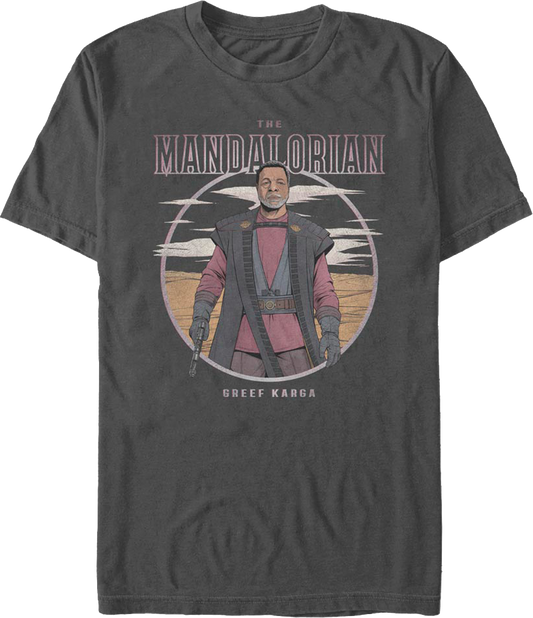 Greef Karga Illustration The Mandalorian Star Wars T-Shirt