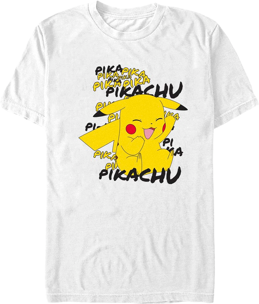 Happy Pikachu Pokemon T-Shirt