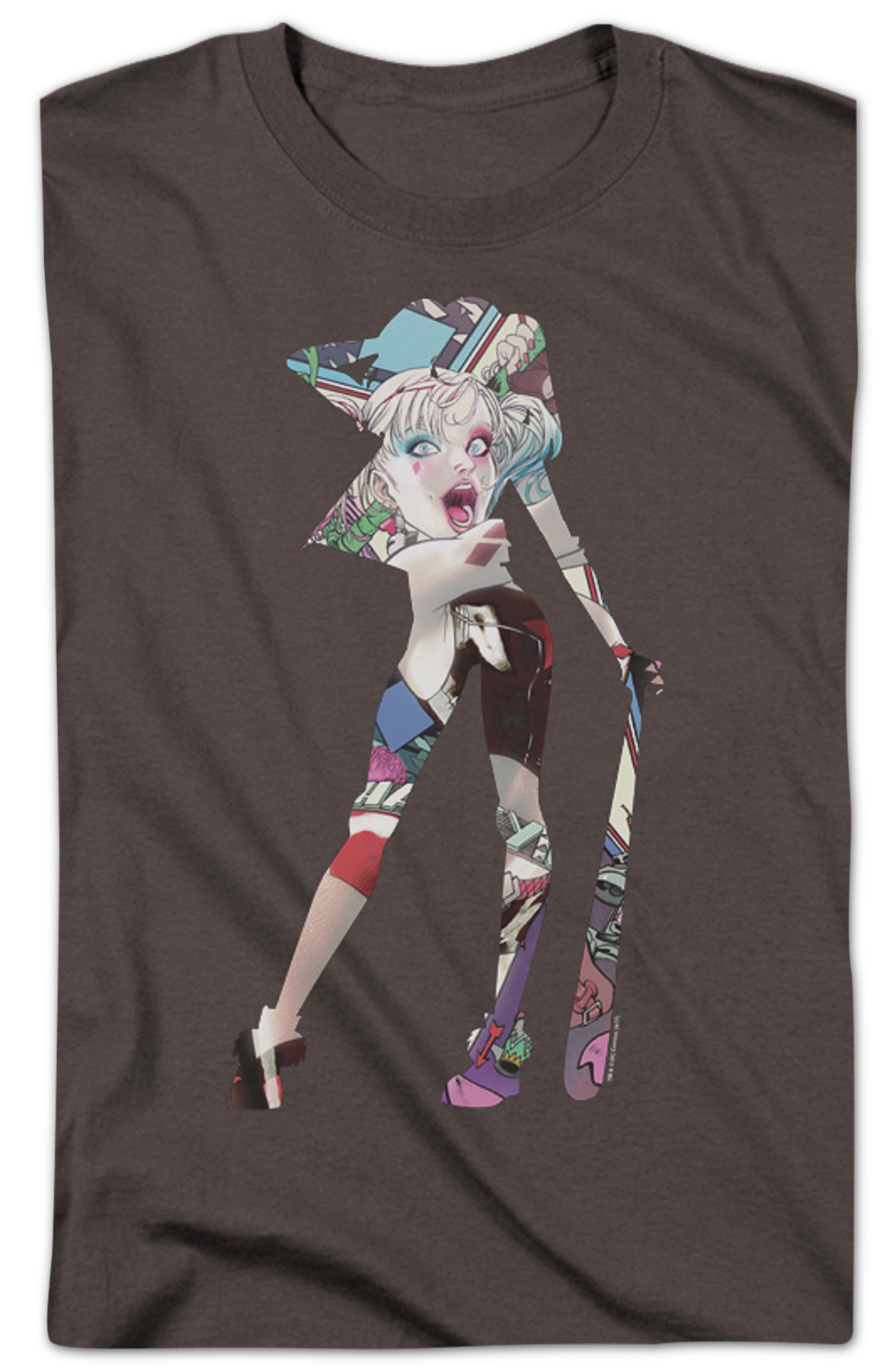 Harley Quinn Silhouette DC Comics T-Shirt