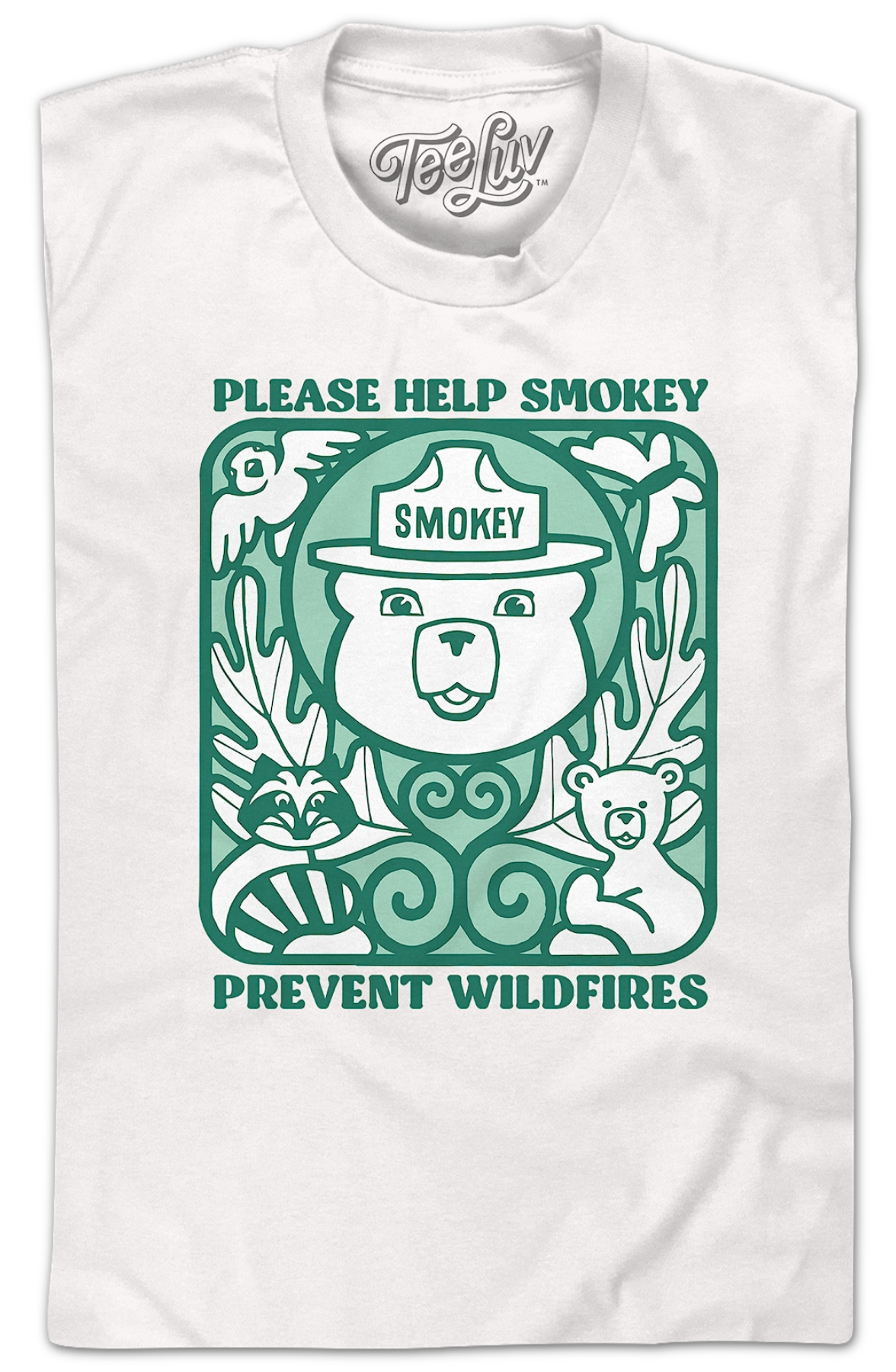 Help Prevent Wildfires Smokey Bear T-Shirt