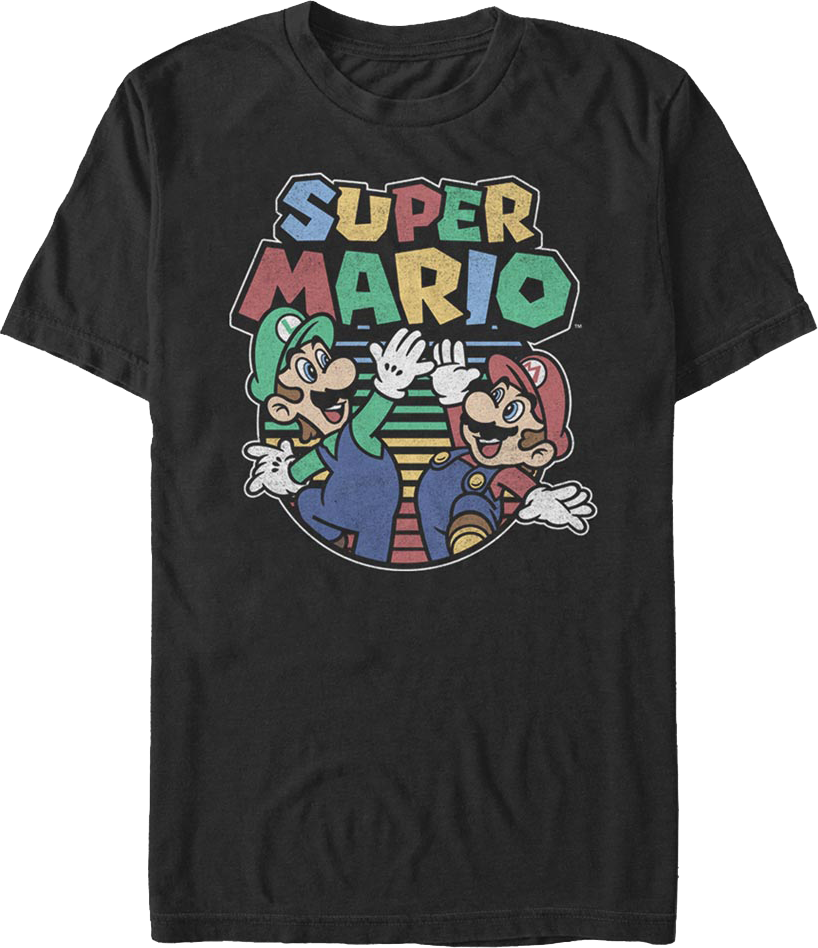 High Five Super Mario Bros. T-Shirt
