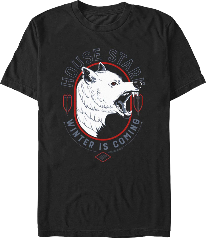 House Stark Game Of Thrones T-Shirt