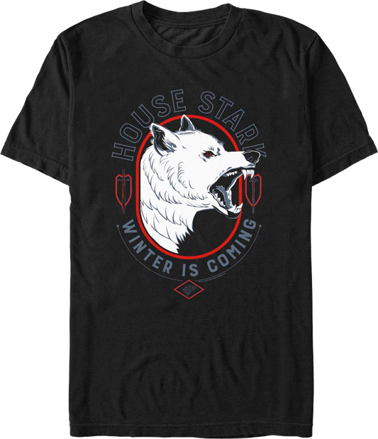 House Stark Game Of Thrones T-Shirt