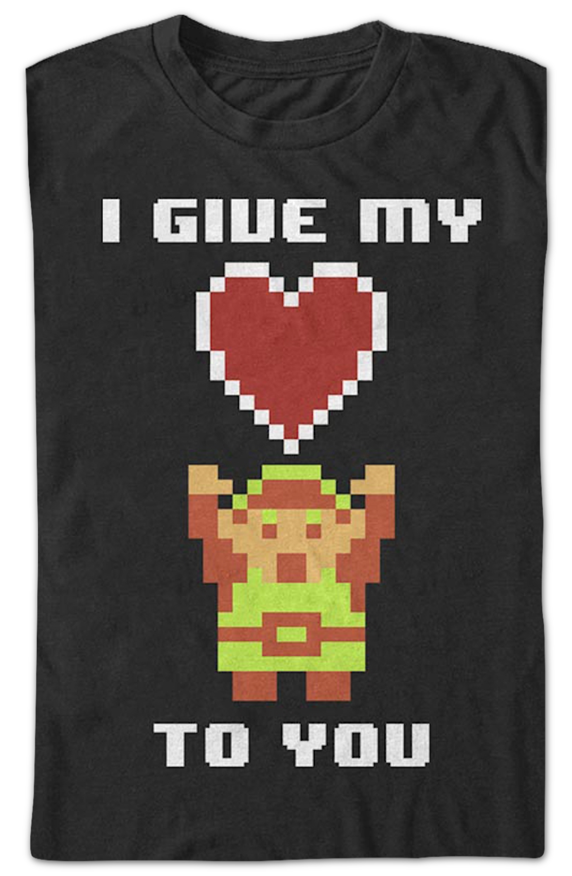 I Give My Heart To You Legend of Zelda T-Shirt