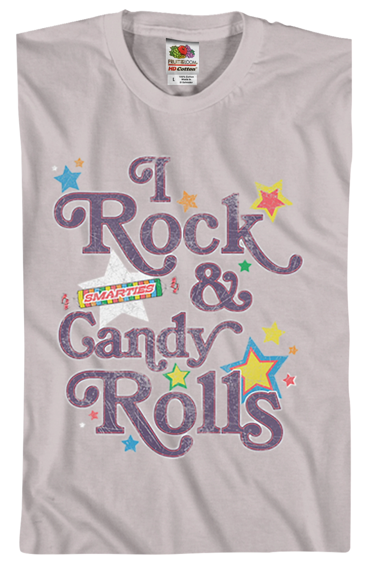 I Rock and Candy Rolls Smarties T-Shirt