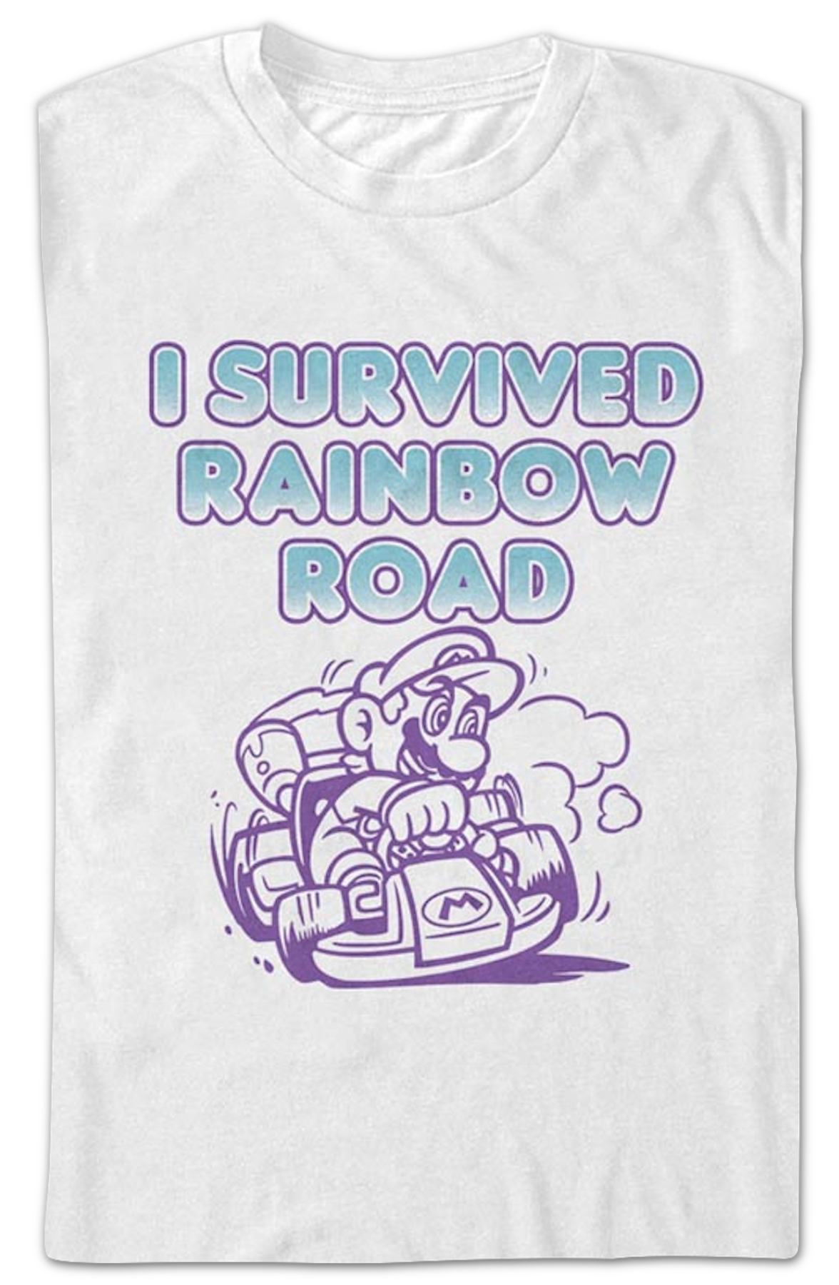 I Survived Rainbow Road Mario Kart T-Shirt