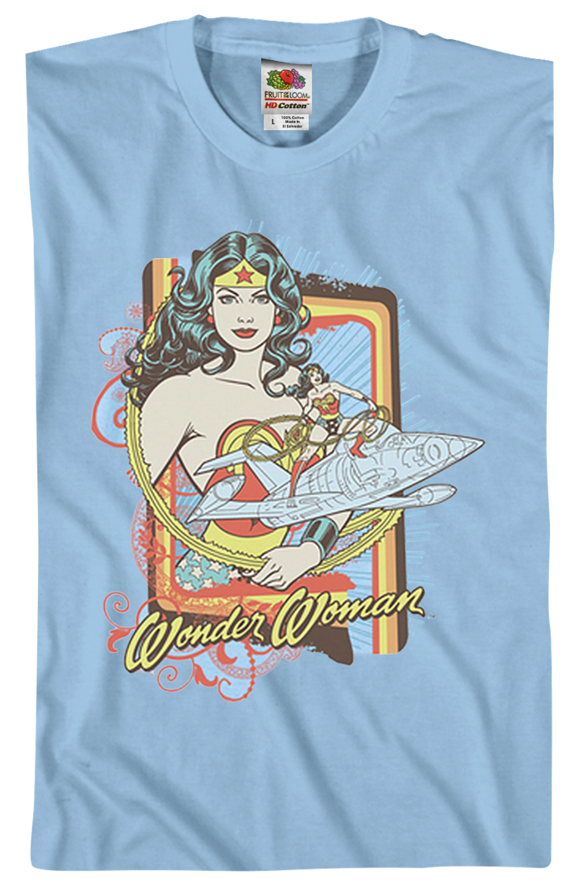 Invisible Jet Wonder Woman T-Shirt