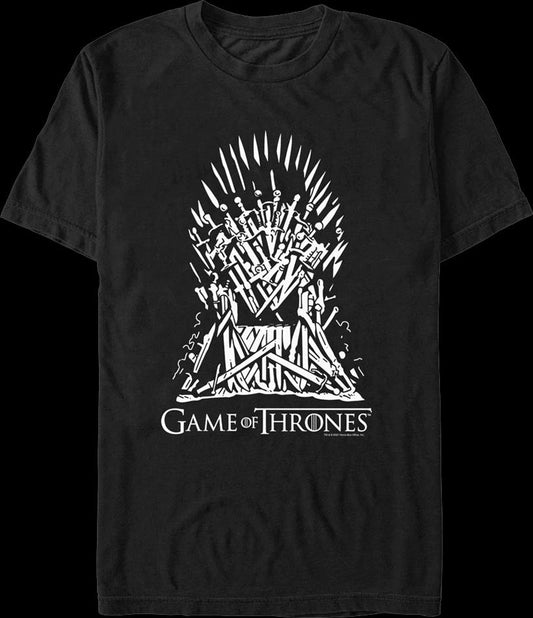Iron Throne Game Of Thrones T-Shirt