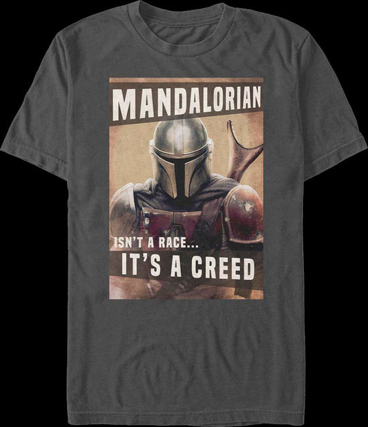 It's A Creed The Mandalorian Star Wars T-Shirt