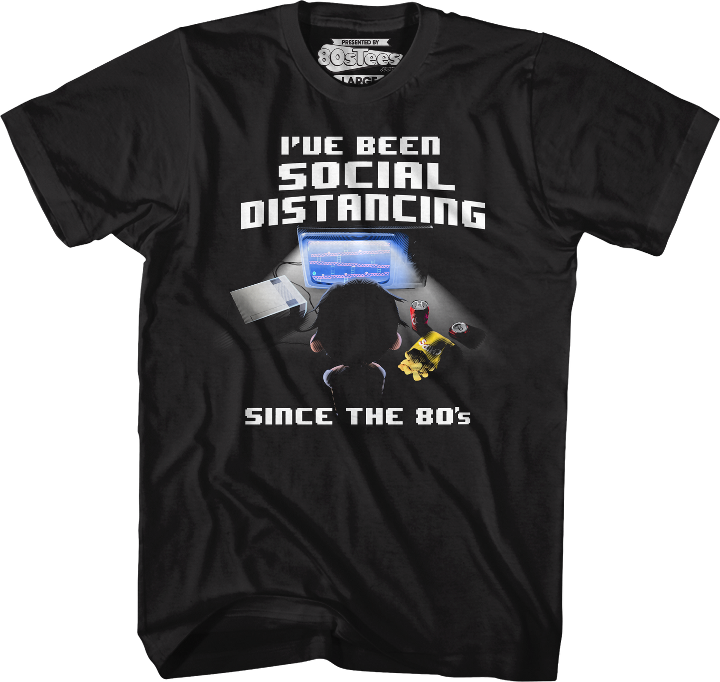 I've Been Social Distancing Since The 80's T-Shirt