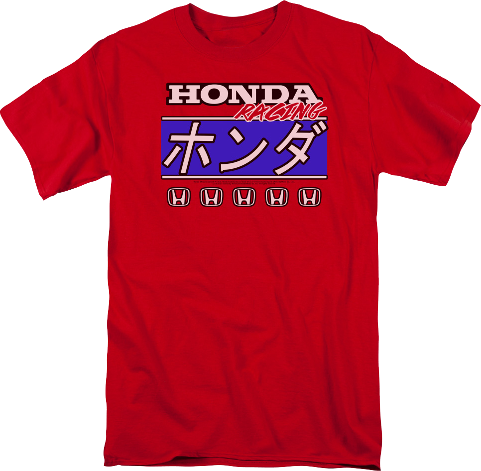 Japanese Racing Honda T-Shirt