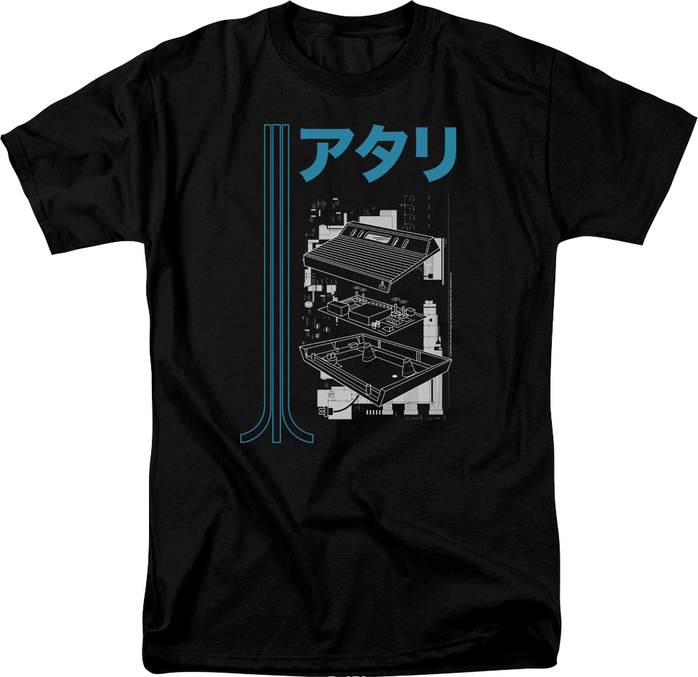 Japanese Schematic Atari T-Shirt