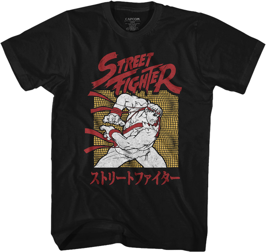 Japanese Street Fighter T-Shirt