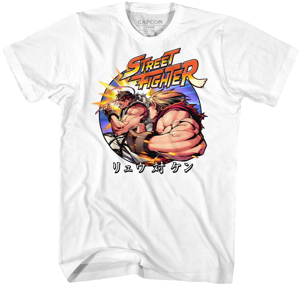 Japanese Street Fighter T-Shirt