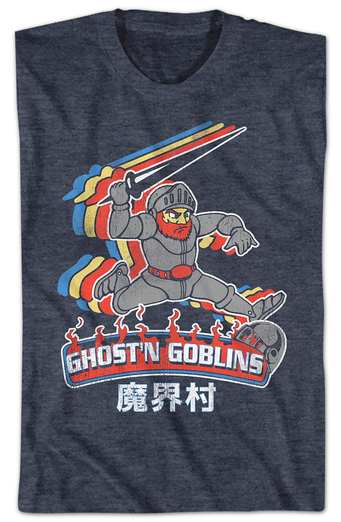 Japanese Text Ghosts 'N Goblins T-Shirt