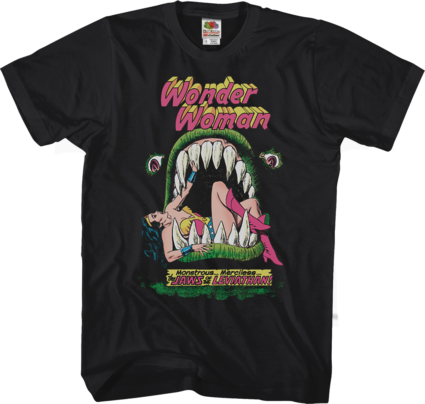 Jaws Of The Leviathan Wonder Woman T-Shirt