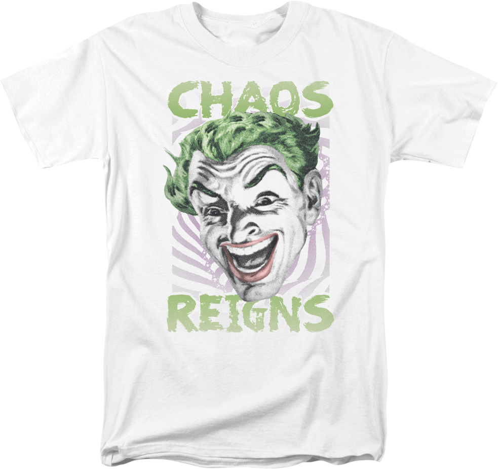Joker Chaos Reigns DC Comics T-Shirt