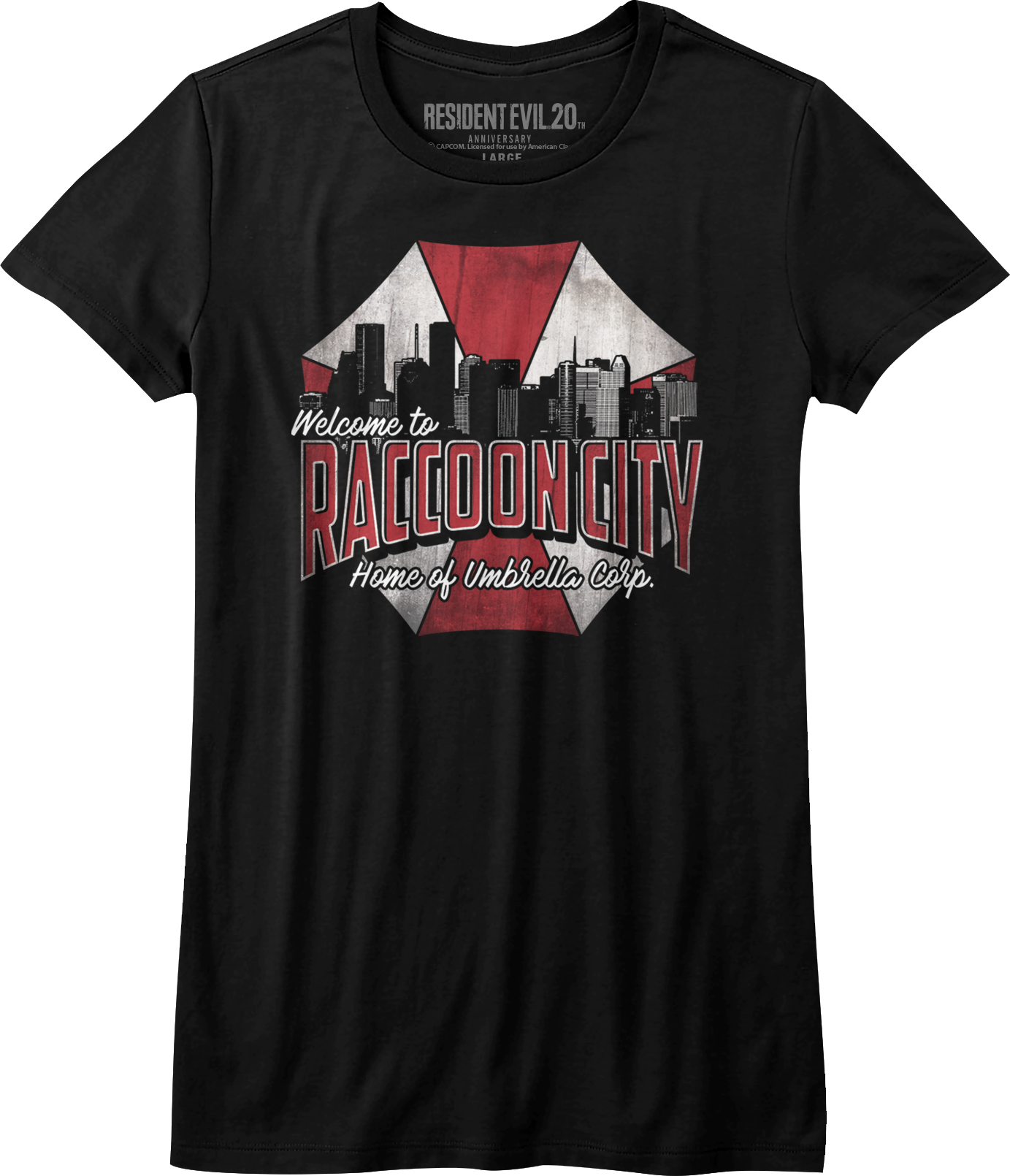 Womens Raccoon City Resident Evil Shirt
