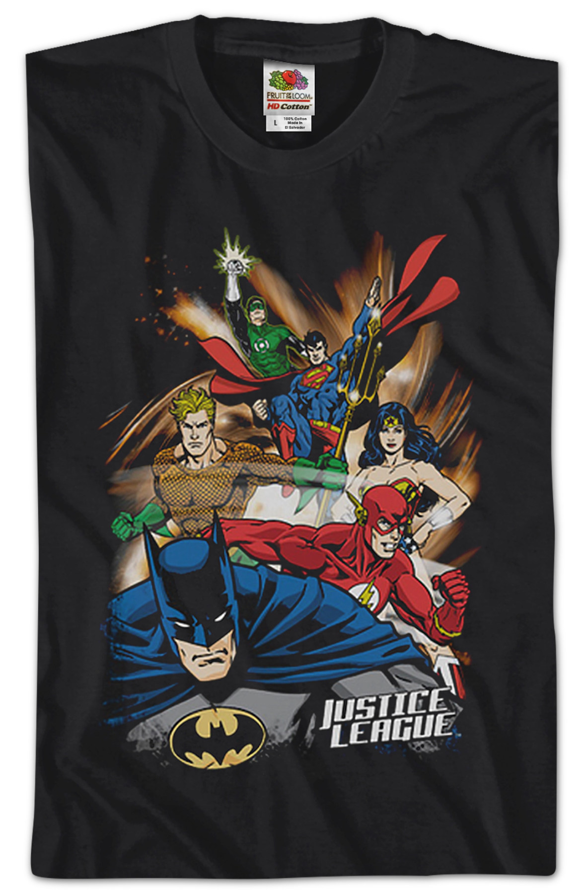 Justice League Collage DC Comics T-Shirt