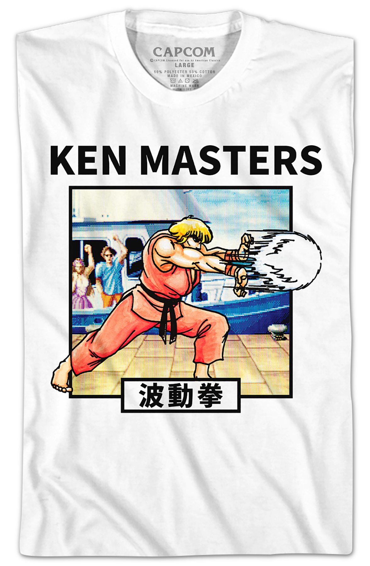 Ken Masters Hadoken Street Fighter T-Shirt