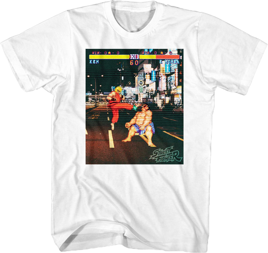 Ken vs E. Honda Street Fighter T-Shirt
