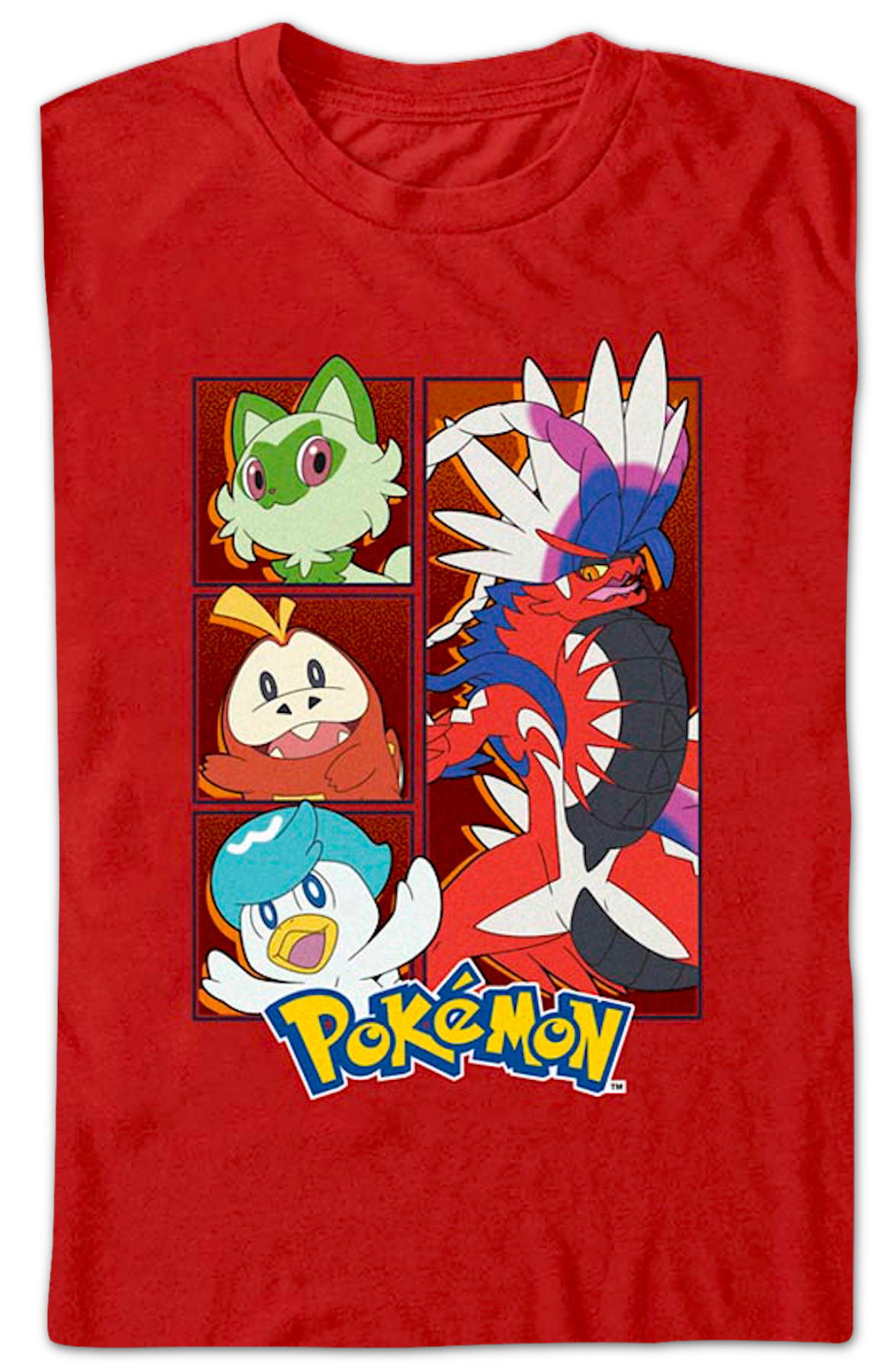 Koraidon Group Pokemon T-Shirt