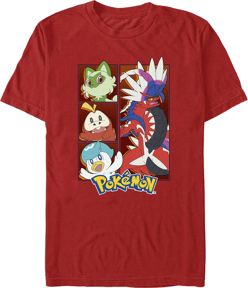Koraidon Group Pokemon T-Shirt
