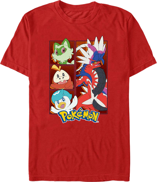 Koraidon Group Pokemon T-Shirt