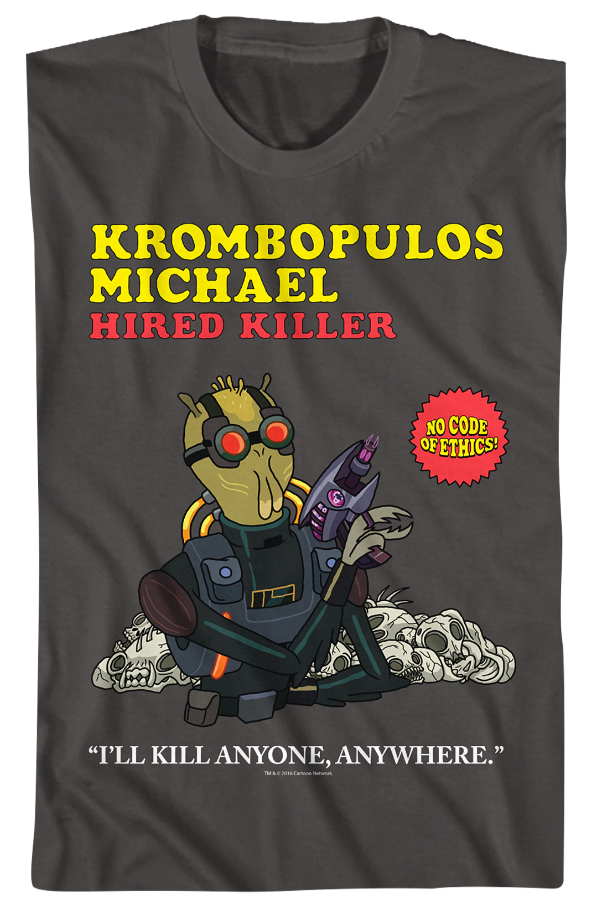 Krombopulos Michael Rick and Morty T-Shirt