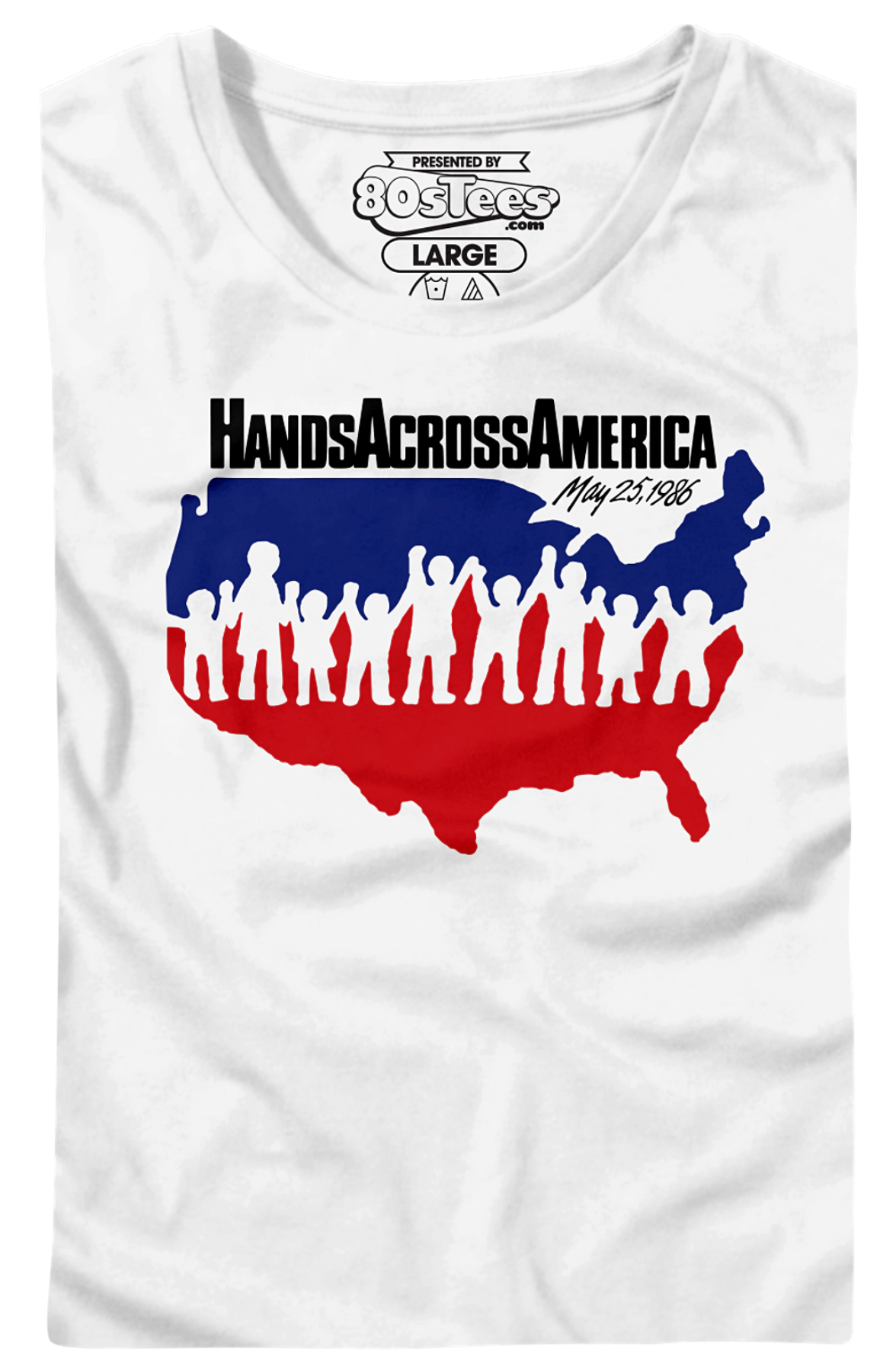 Womens Hands Across America Shirt
